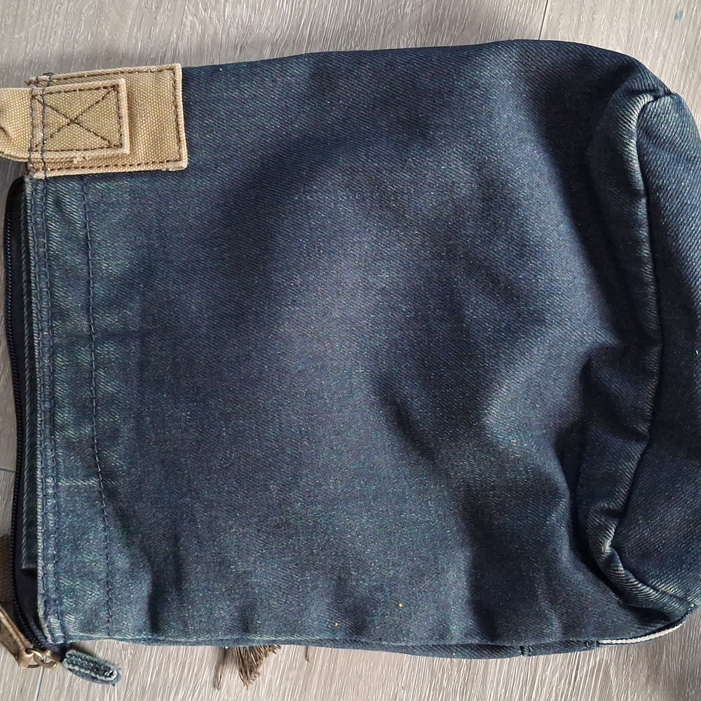 Chala Canvas Purse W/bird Coin Purse - Picture 3 of 5